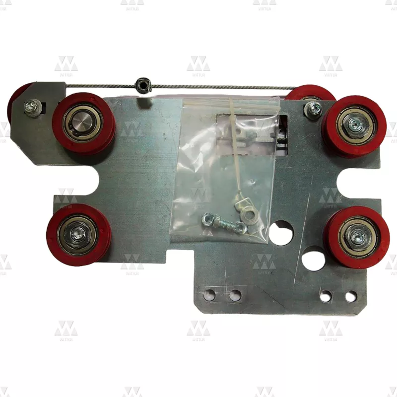 0902956A01CO600 | CD SLOW TRUCK COMPLETE, LEFT OPENING, SMALL SIDE COMPLETE CO=600 4AS WITHOUT ANTIDERAILMENT