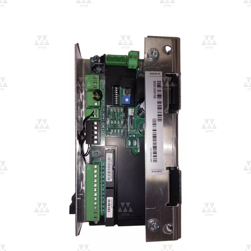 0903510A01SE | ELECTRONIC BOX COMPLETE ECO+ WITH MAGNETIC SWITCH. PARAMETER EMS PLUS EN81(SE) . COUPLER SPEED S6=0,1 M/S