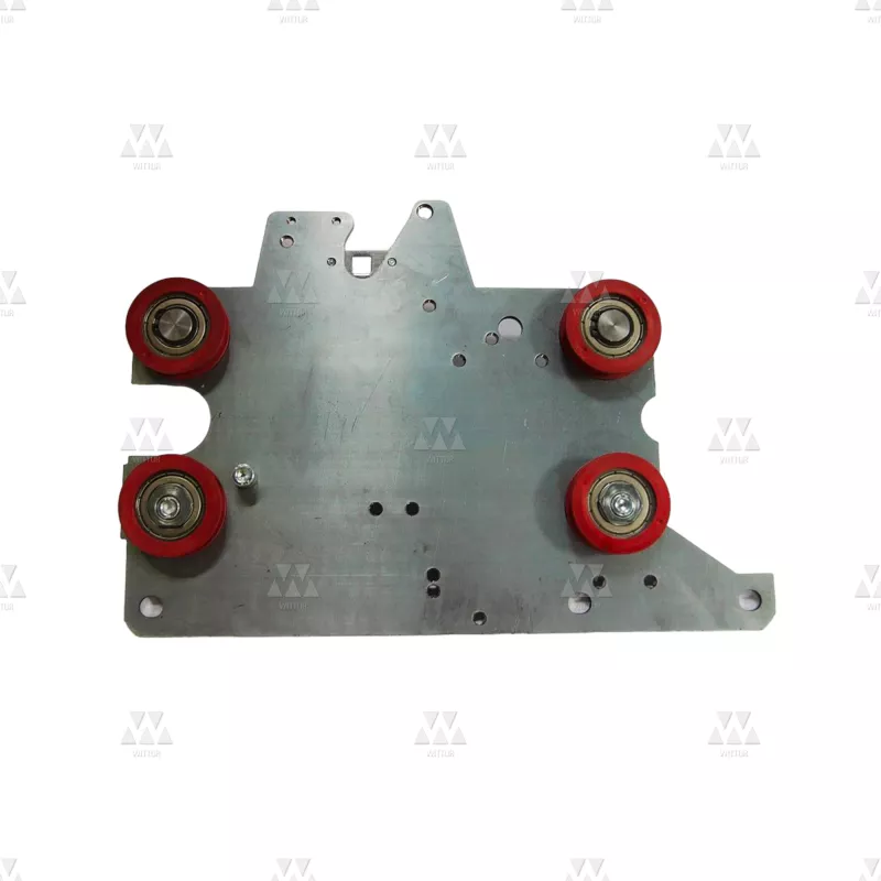 1008866A01CO600 | WÓZEK DRZWI KABINOWYCH FINELINE SLIM ASYMETRYCZNE TYP 4AS, SZYBKI LEWE OTWARCIE CO=600