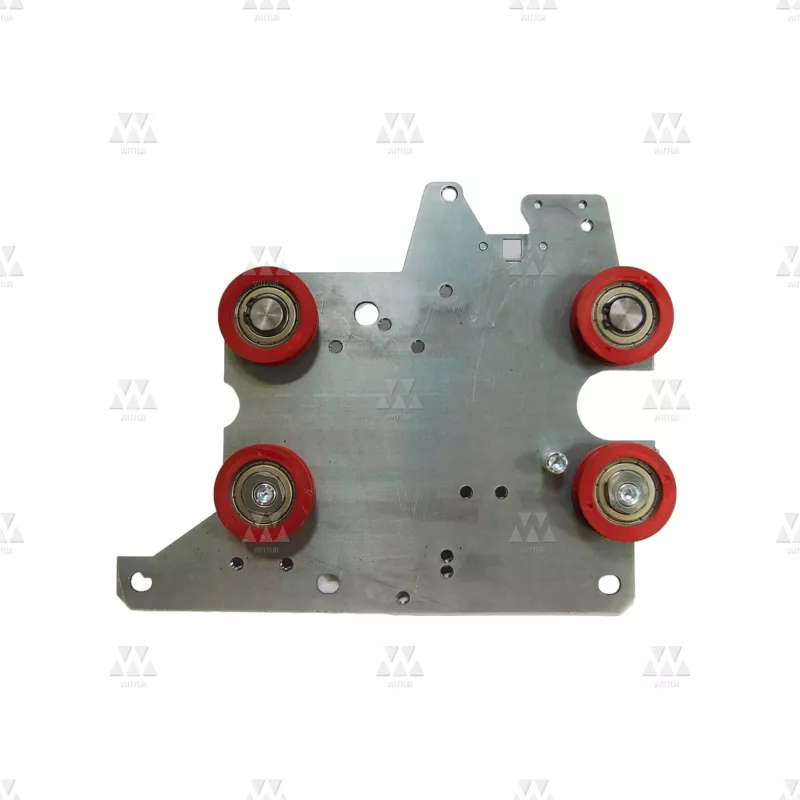 1008866A02CO600 | WÓZEK DRZWI KABINOWYCH FINELINE SLIM ASYMETRYCZNE TYP 4AS, SZYBKI PRAWE OTWARCIE CO=600