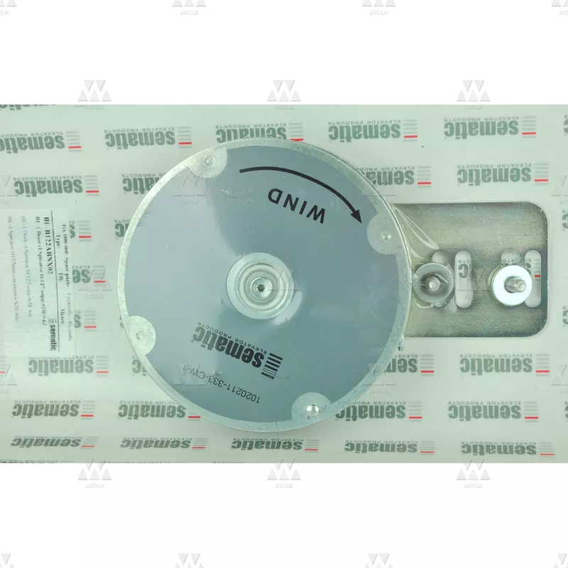 BL-B122ABNX02 | 1 X DOOR CLOSE SPIRATOR D.127MM WITH SUPPORT PLATE (S2R/S4Z)